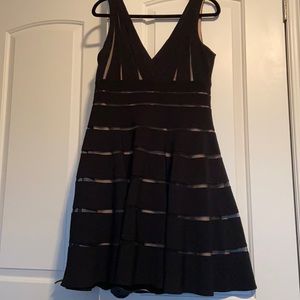 Black formal dress